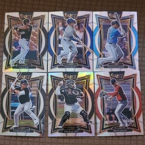 6 X 2025 Panini Select Rookie Cards